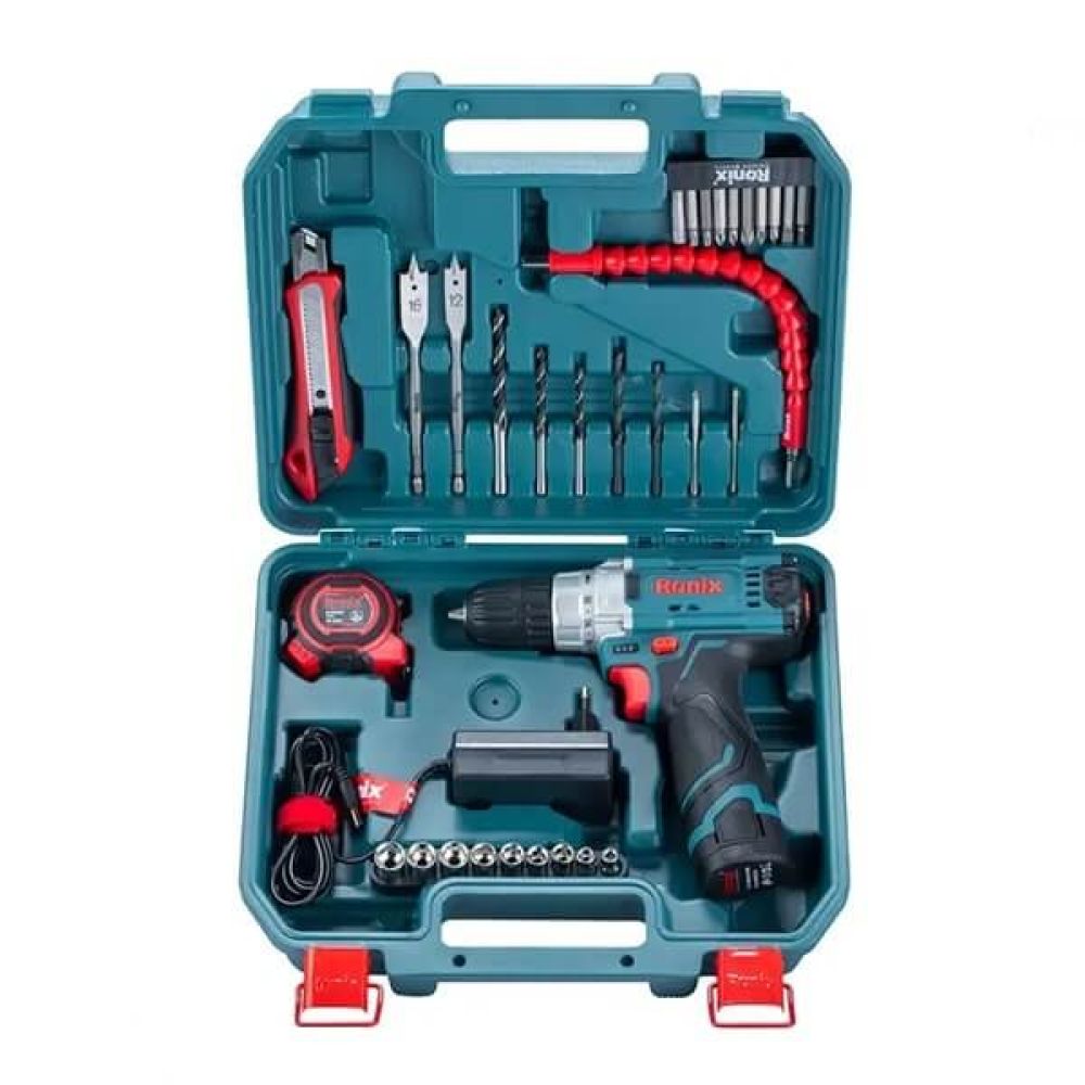 کیت دریل شارژی 35 پارچه رونیکس مدل RS-8611