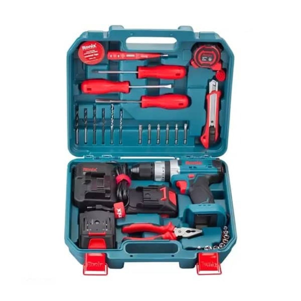کیت دریل شارژی 33 پارچه رونیکس مدل RS-8615