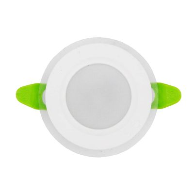 چراغ سقفی توکار 5 وات دایره ای پارس شعاع توس مدل گلاریس