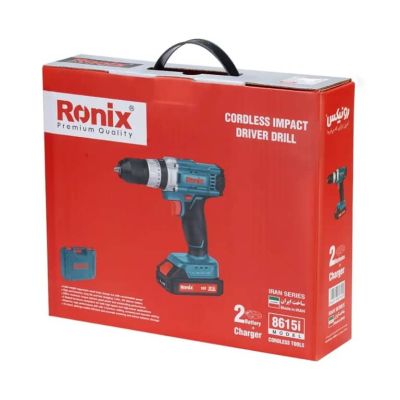 دریل پیچگوشتی شارژی رونیکس مدل 8615i