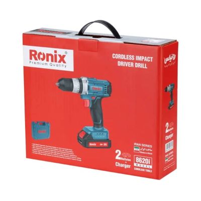 دریل پیچگوشتی شارژی رونیکس مدل 8620i