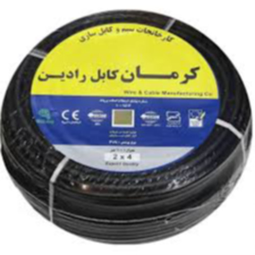 کابل برق افشان 4*4 کرمان کابل رادین
